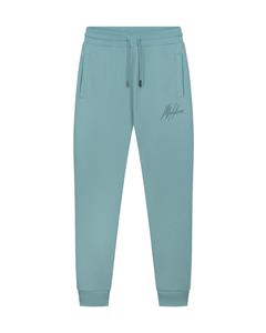 Malelions Men Striped Signature Sweatpants - Blue