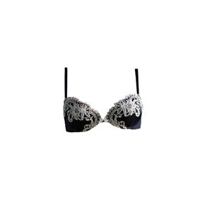 AMBRA Lingerie Bh's Titanium Oil push BH blauw 0436