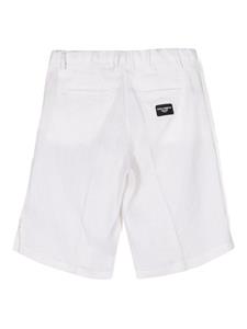 Dolce & Gabbana Kids Linnen shorts - Beige