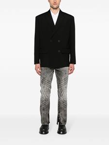 Balmain Mid waist skinny jeans - Grijs
