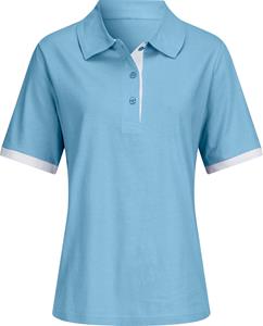 Your Look... for less! Dames Poloshirt aqua Größe