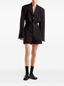 Prada Katoenen shorts - Zwart