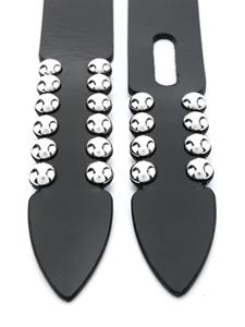 isabelmarant ISABEL MARANT Lecce leren riem - Zwart