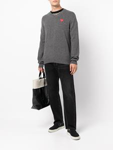 commedesgarçonsplay Comme Des Garçons Play Trui met V-hals - Grijs
