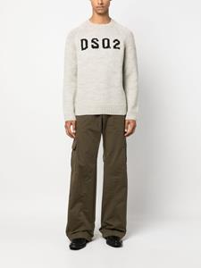 DSQUARED2 Intarsia trui - Beige
