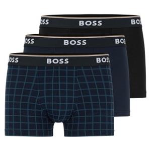 BOSS 3 stuks Power Design Cotton Stretch Trunks 