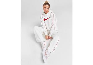 Nike Sportswear Oversized fleecehoodie voor dames - Sail/Sail/University Red- Dames