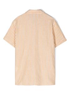 paolopecorakids Paolo Pecora Kids Gestreept shirt - Geel