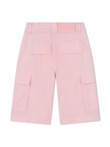 marcjacobskids Marc Jacobs Kids Shorts met logopatch - Roze