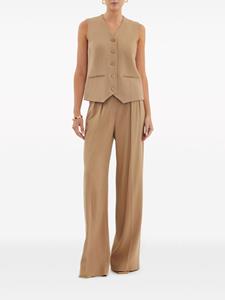 rebeccavallance Rebecca Vallance Satijnen blouse - Bruin