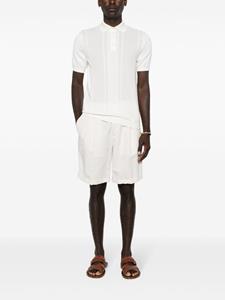 brunellocucinelli Brunello Cucinelli Twill shorts van linnenblend - Beige
