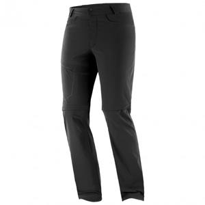 Salomon  Wayfarer Zip Off Pants - Afritsbroek, zwart