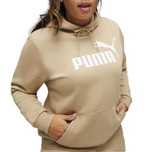 Puma Essentials Logo dames hoodie beige