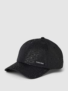 CK Calvin Klein Baseballpet met all-over labelprint, model 'MONOGRAM'