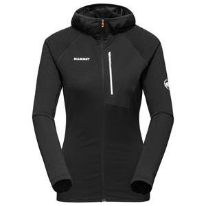 Mammut  Women's Aenergy Light Midlayer Hooded Jacket - Fleecevest, zwart