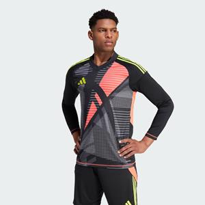 adidas Tiro 24 Competition Keepersshirt Lange Mouwen Zwart Lichtgroen Rood