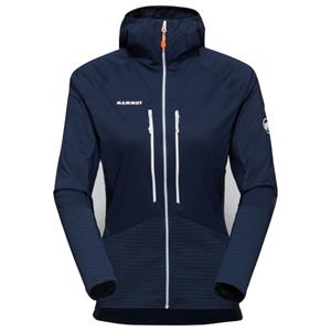 Mammut  Women's Eiger Nordwand ML Hybrid Hooded Jacket - Softshelljack, blauw