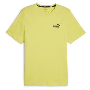 PUMA Essentials Small Logo T-Shirt Olijfgroen Zwart