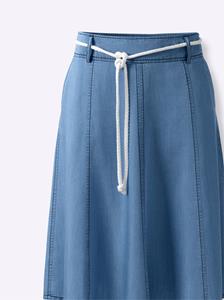 Geweven rok in blue-bleached van heine