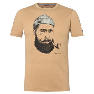 Super.Natural  Sailor Tee - Merinoshirt, beige