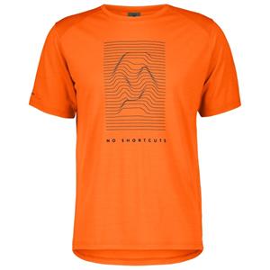 Scott Kurzarmshirt Scott M Defined Merino Graphic S/sl Tee Herren
