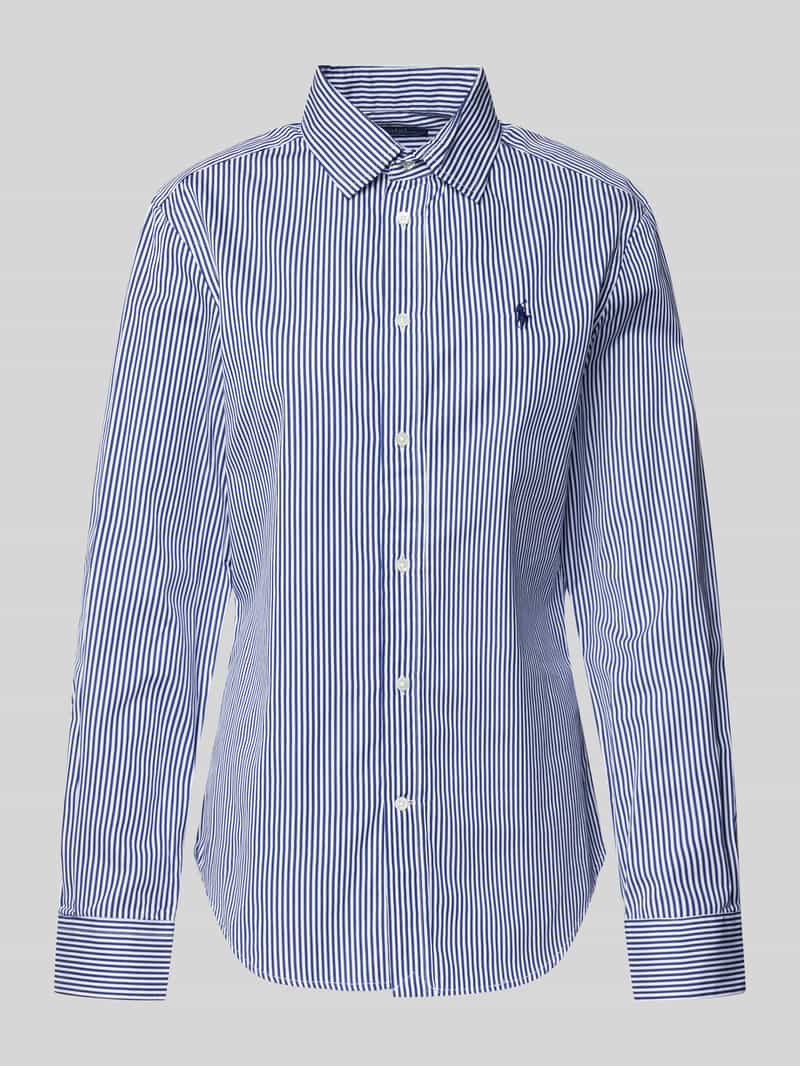 Polo Ralph Lauren Regular fit overhemdblouse met logostitching