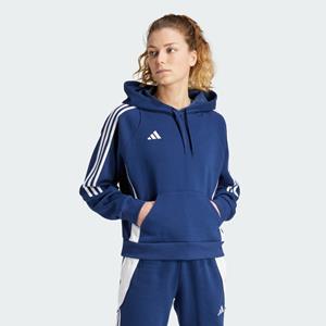 adidas Tiro 24 Hoodie Dames Donkerblauw Wit