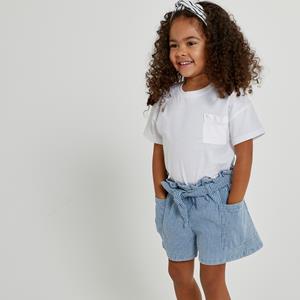 LA REDOUTE COLLECTIONS Gestreepte short in jeans
