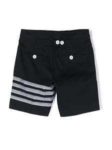 thombrownekids Thom Browne Kids Gestreepte shorts - Blauw