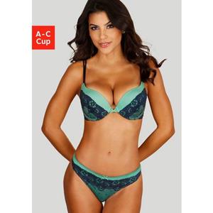 Melrose Set: push-up bh , dessous (set, 2-delig, Met string)