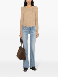 jacobcohën Jacob Cohën Viv low waist bootcut jeans - Blauw
