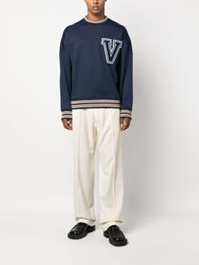 valentinogaravani Valentino Garavani VLogo sweater met ronde hals - Blauw