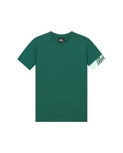 Malelions Junior Captain T-Shirt 2.0 | Dark Green/Mint