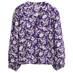 LA REDOUTE COLLECTIONS Losse blouse met V-hals, lange mouwen