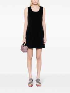 chanelpre-owned CHANEL Pre-Owned 2011 gevoerde mini-shiftjurk - Zwart