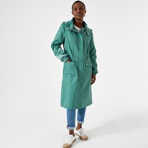 ANNE WEYBURN Halflange parka in gerecycled polyester, tussenseizoen