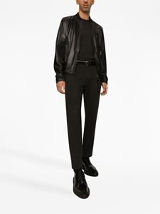 dolce&gabbana Dolce & Gabbana Geplooide pantalon - Zwart