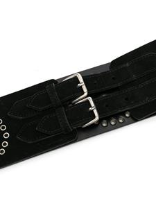 10 CORSO COMO Riem met studs - Zwart