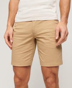 Superdry Mannen Chinoshort met Stretch Beige