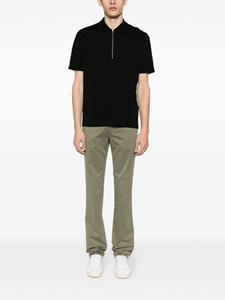 Incotex Mid waist straight broek van stretch-katoen - Groen