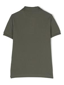 stoneislandjunior Stone Island Junior Poloshirt met Compass-logopatch - Groen