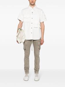 rickowensdrkshdw Rick Owens DRKSHDW Mastodon Cut mid waist skinny broek - Grijs