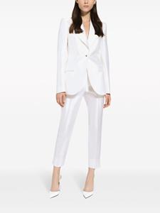 dolce&gabbana Dolce & Gabbana Zijden pantalon - Wit