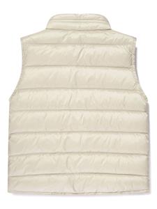 Moncler Enfant padded quilted gilet - Beige