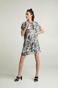 LOVJOI Damen vegan Kleid Fjela Python