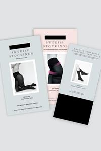 Swedish Stockings Damen vegan Bestsellerset! Olivia, Anna & Ingrid Socke Schwarz