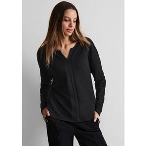 STREET ONE Langarmshirt, mit Struktur