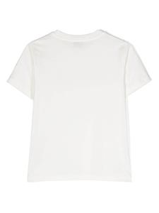 monclerenfant Moncler Enfant T-shirt met logo - Wit