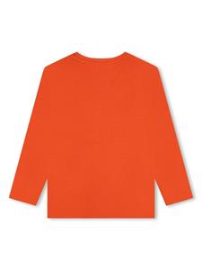bosskidswear BOSS Kidswear T-shirt met logoprint - Rood