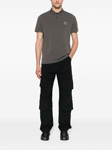 stoneisland Stone Island Poloshirt met Compass-logopatch - Grijs